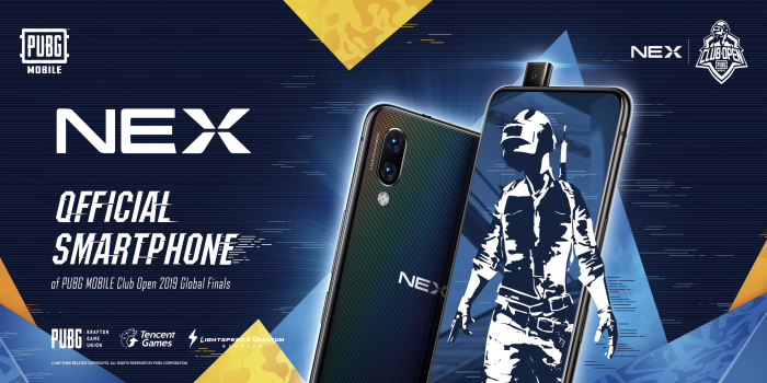 The Ultimate Gaming Upgrade of vivo NEX Showcased at the PUBG MOBILE Club Open Global Finals 2019