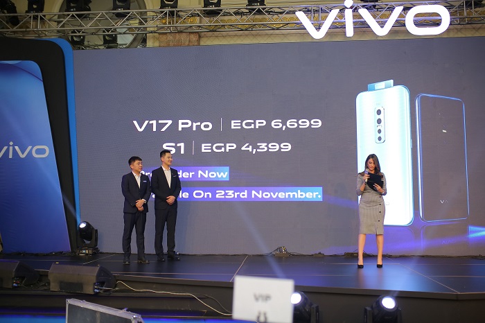 vivo تحتفل بإطلاق أعمالها في السوق المصري وتطلق هاتفي S1 و V17 Pro