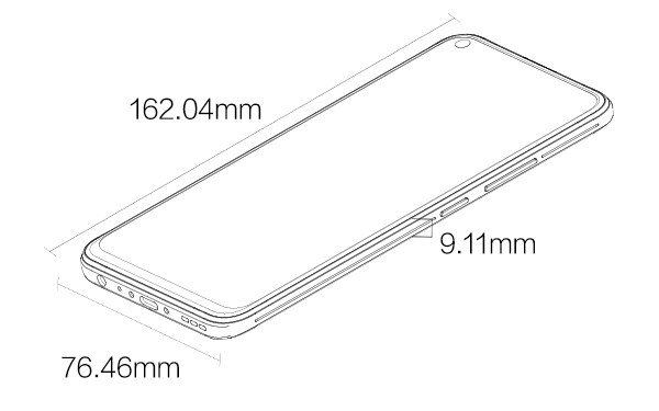 vivo y30 dimensions