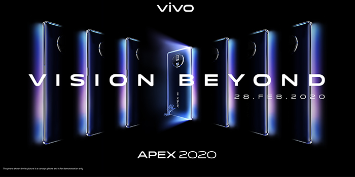vivo APEX 2020 révèle une vision futuriste au-delà de l'imagination