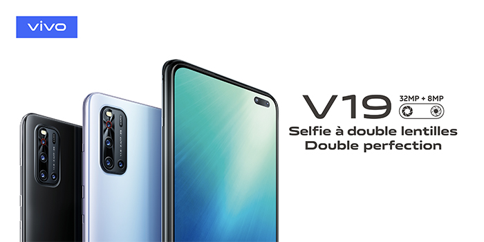 vivo V19, un design impressionnant et une technologie Selfie de pointe