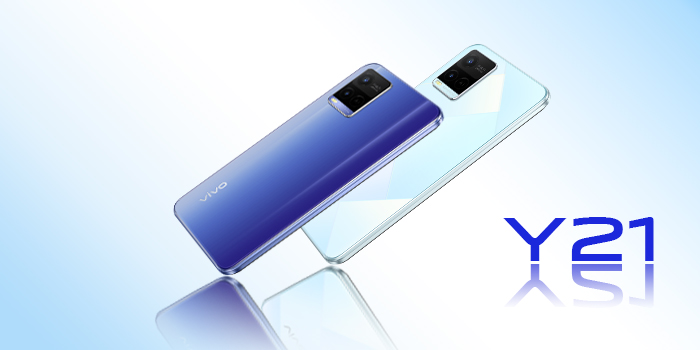 Смартфон vivo Y21 – сучасний дизайн та тонкий корпус