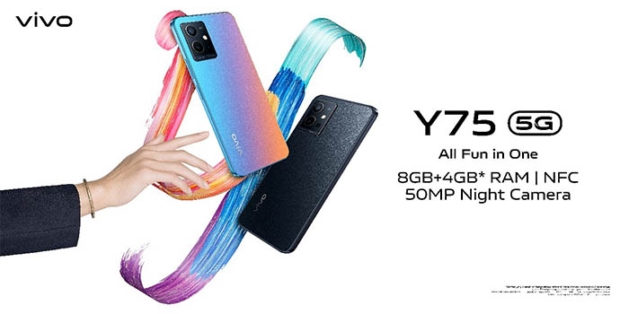 vivo Y75 5G Andalan Penuh Keseruan dengan Dukungan Dual on 5G
