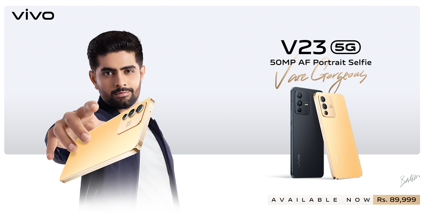 vivo's Latest Color Changing V23 5G Now Available for Sale in Pakistan