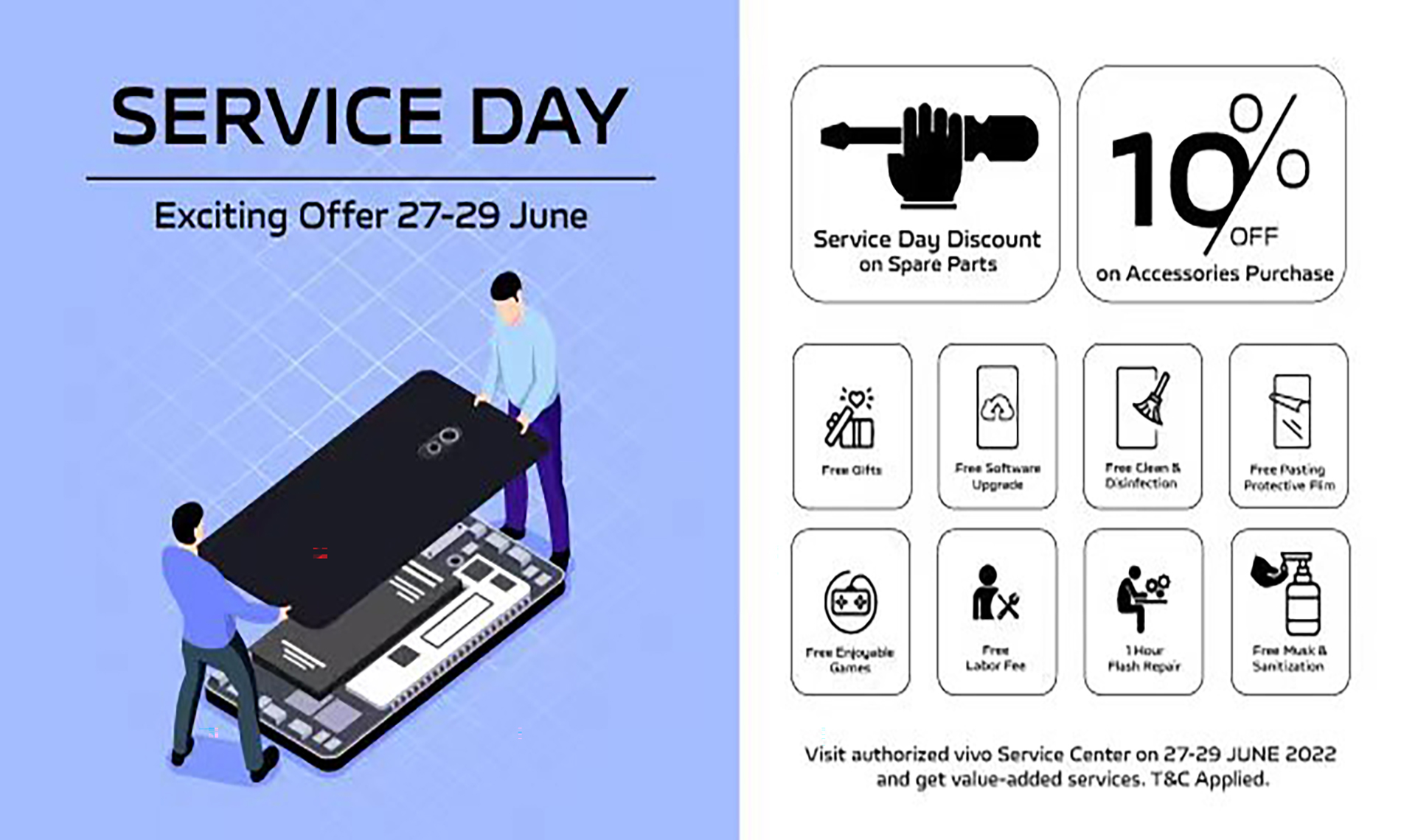 vivo Service Day in June