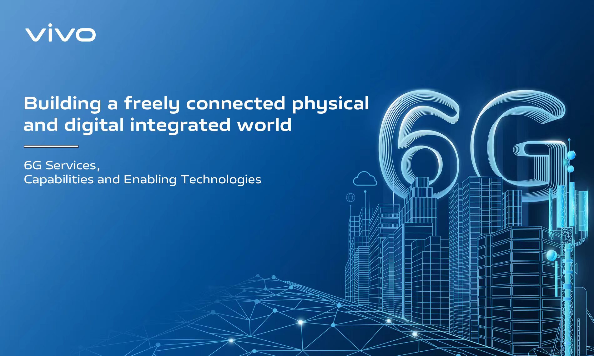 vivo Releases Third 6G White Paper: 6G Services, Capabilities and Enabling Technologies