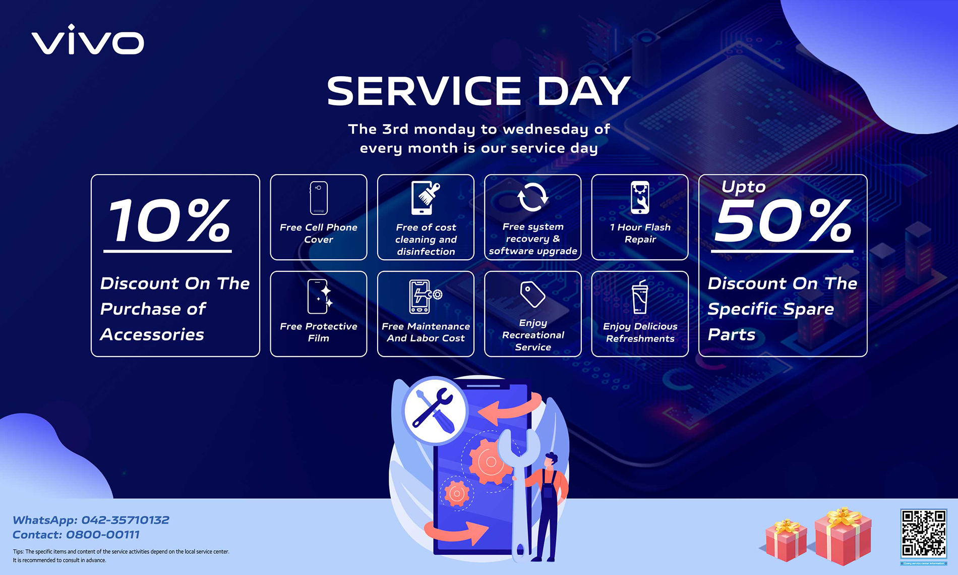 vivo Service Day with superior services