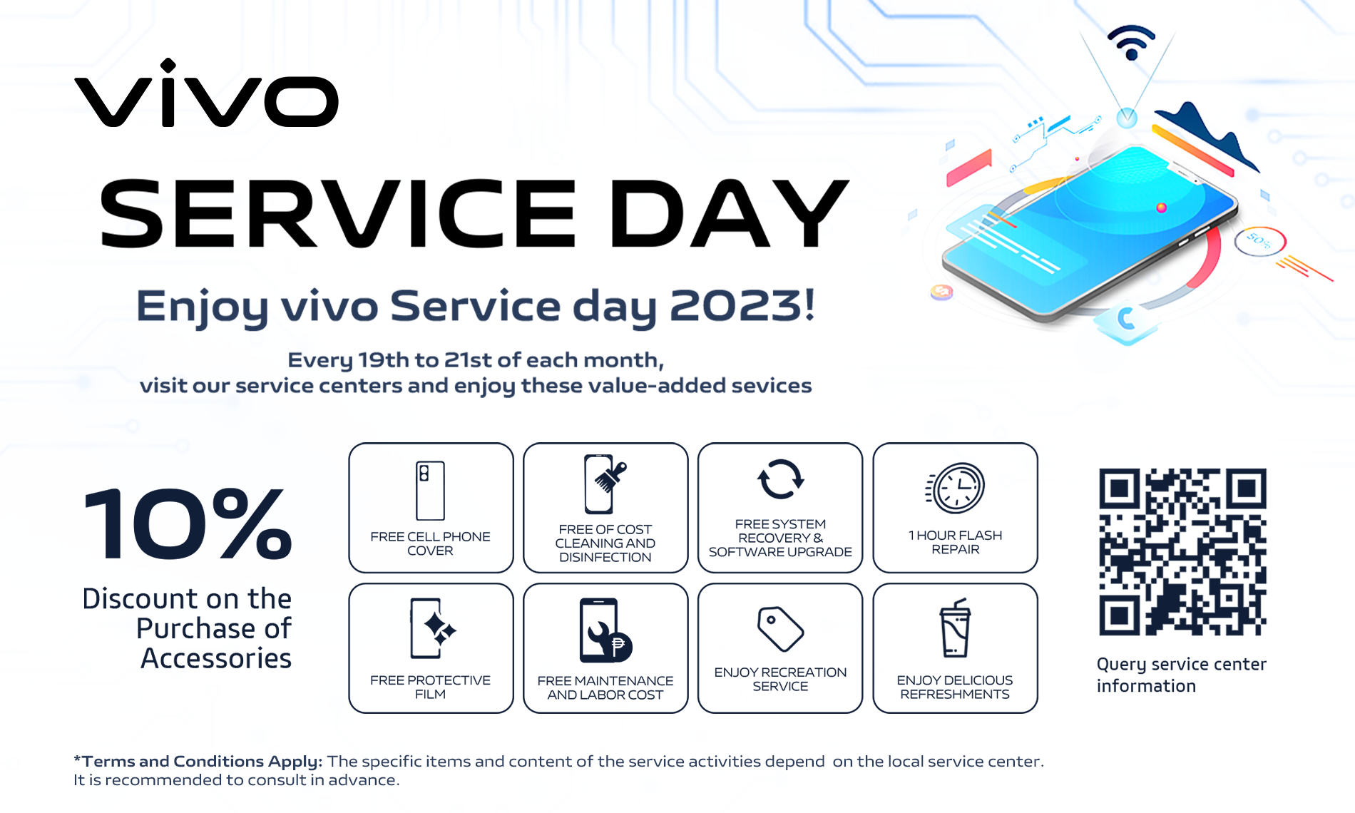 vivo Service Day Amazing Offers
