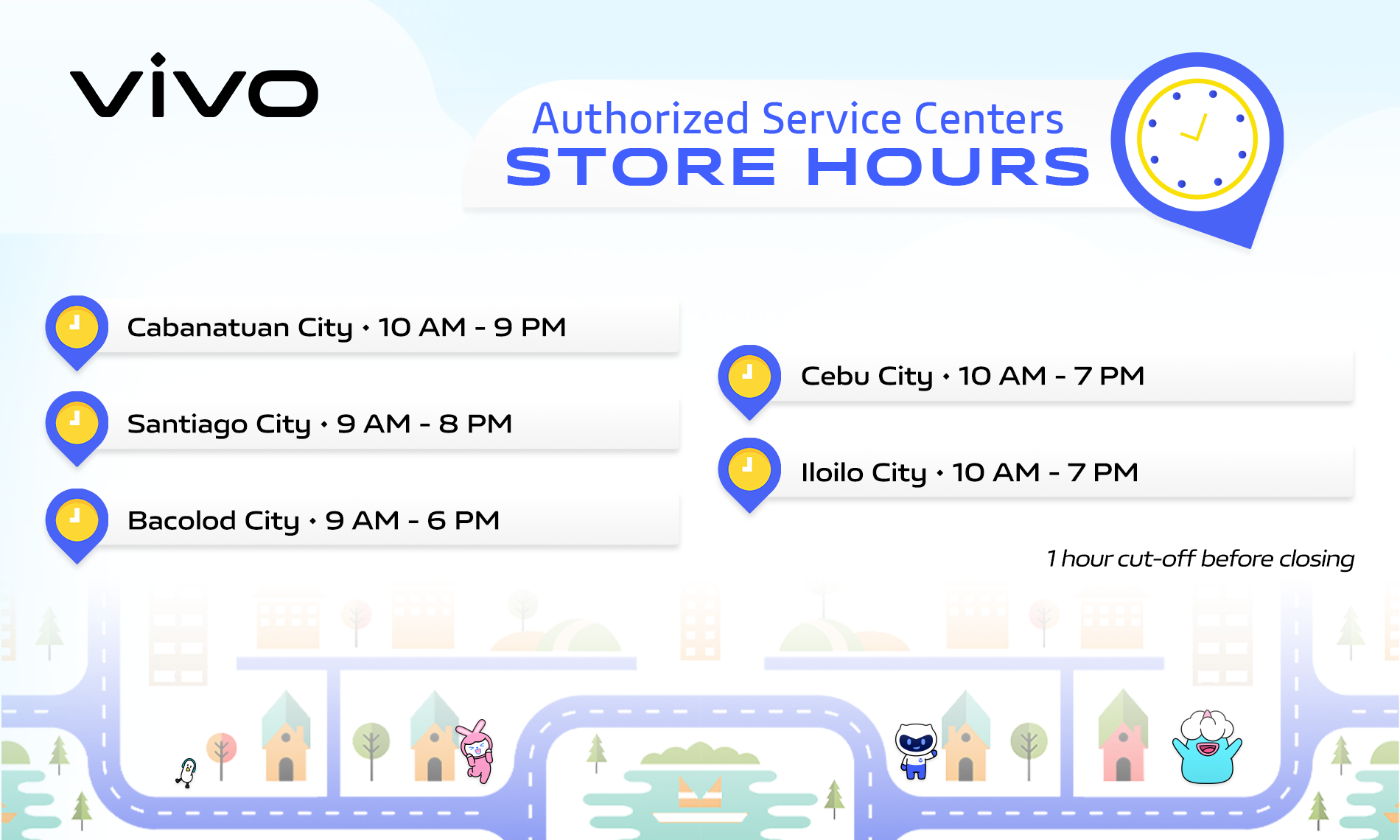 vivo Authorized Service Center Store Hours