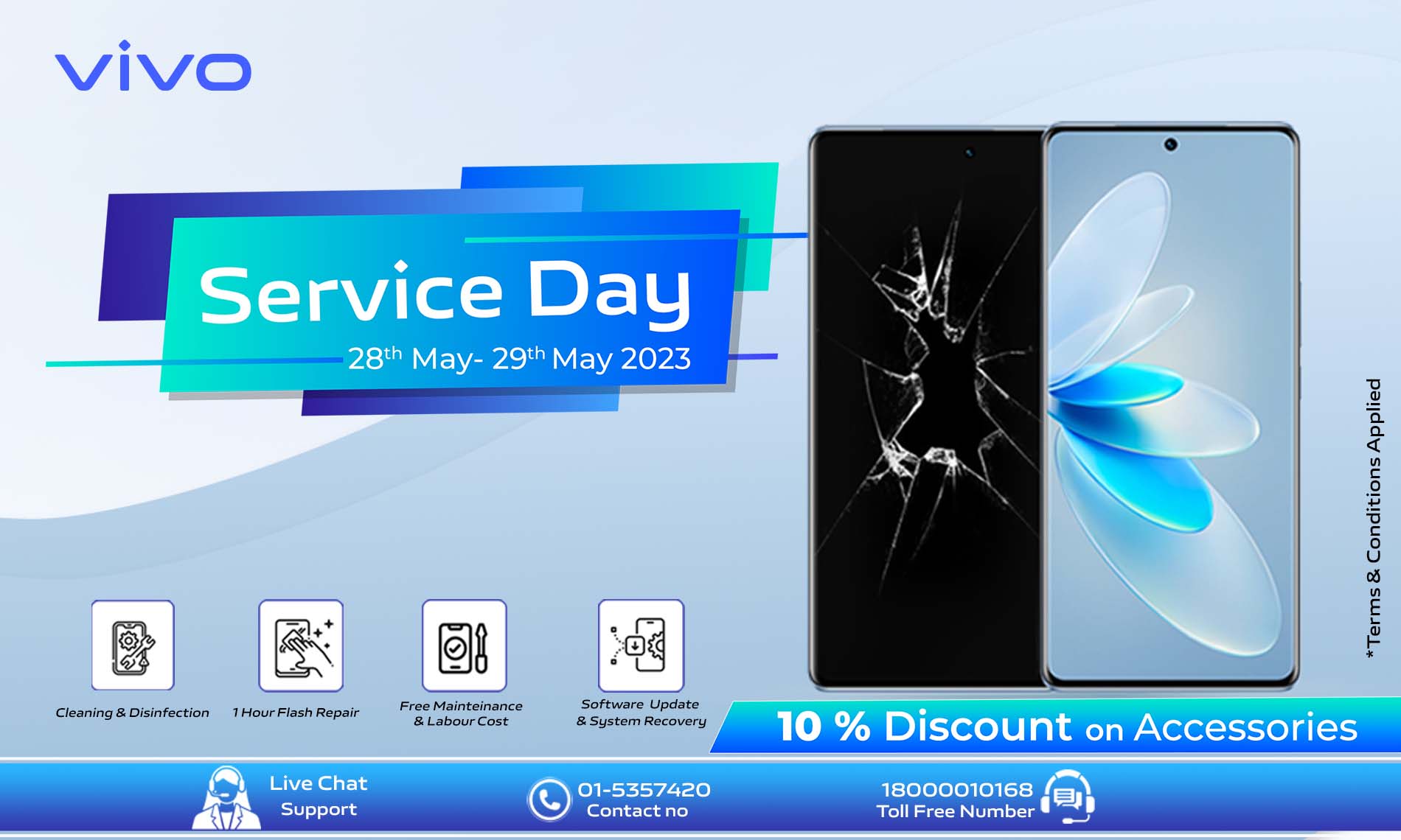vivo Service Day in May