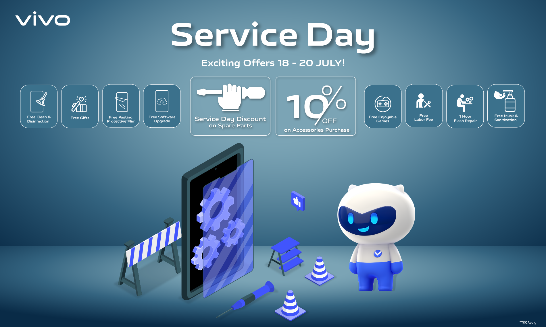 Exciting vivo Service Day Offers