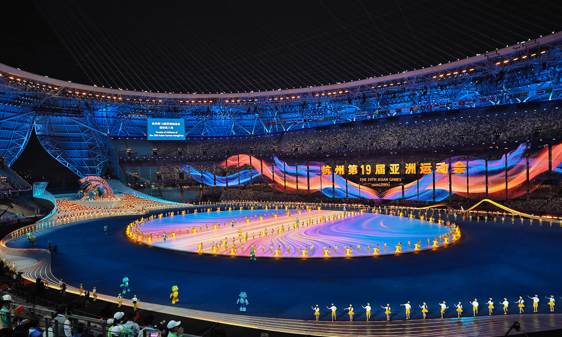 ឥទ្ធិពលរបស់ vivo ក្នុងពិធីសម្ពោធព្រឹត្តិការណ៍កីឡា Asian Games លើកទី 19 នៅទីក្រុង Hangzhou