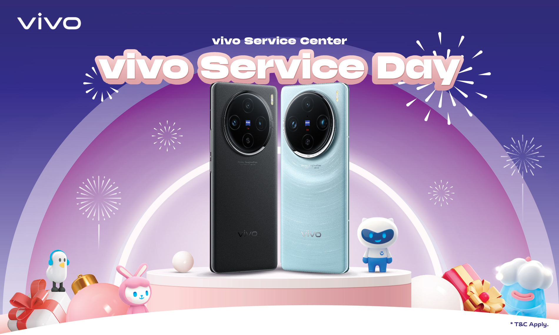 Enjoy vivo Service Day in January