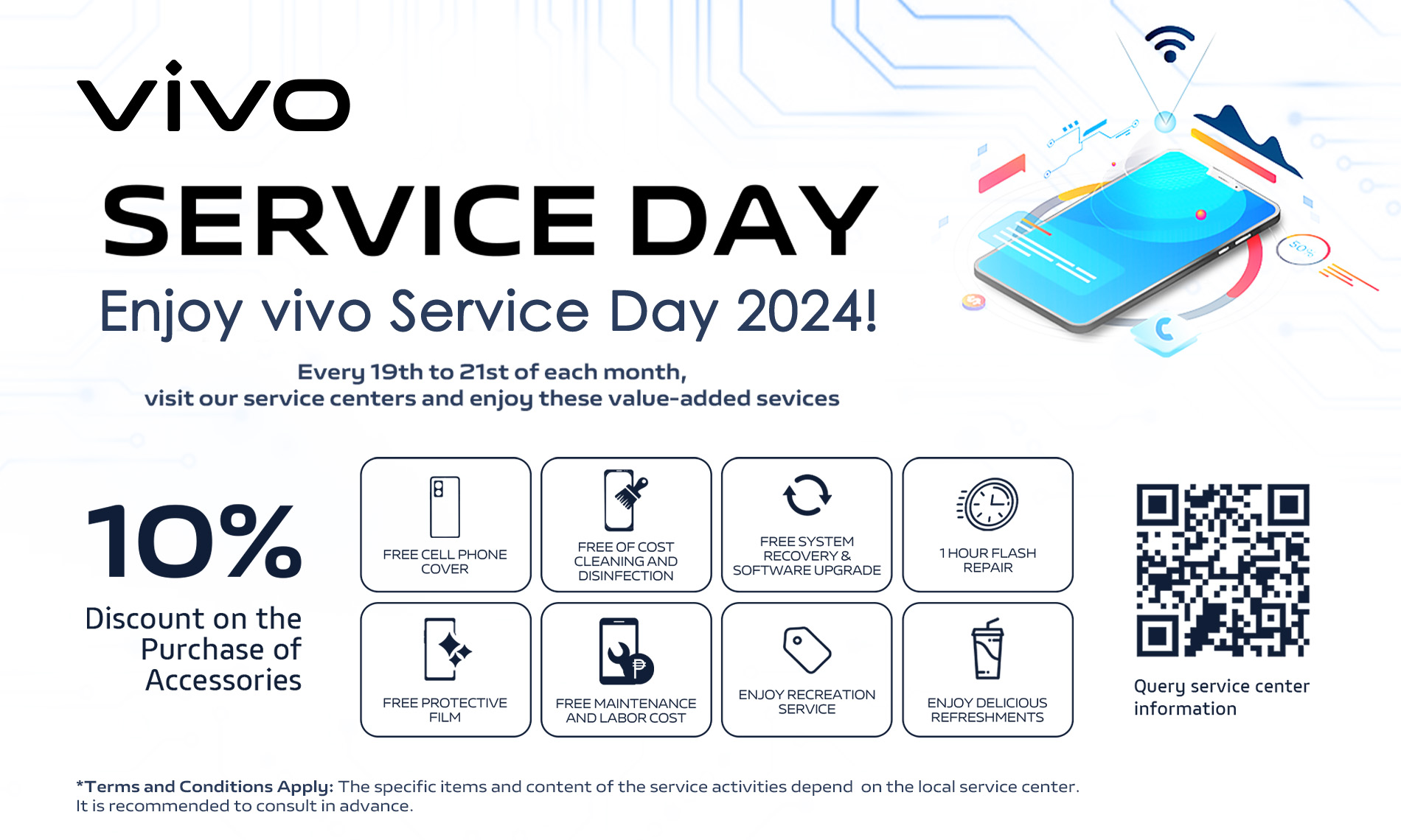 Enjoy vivo Service Day