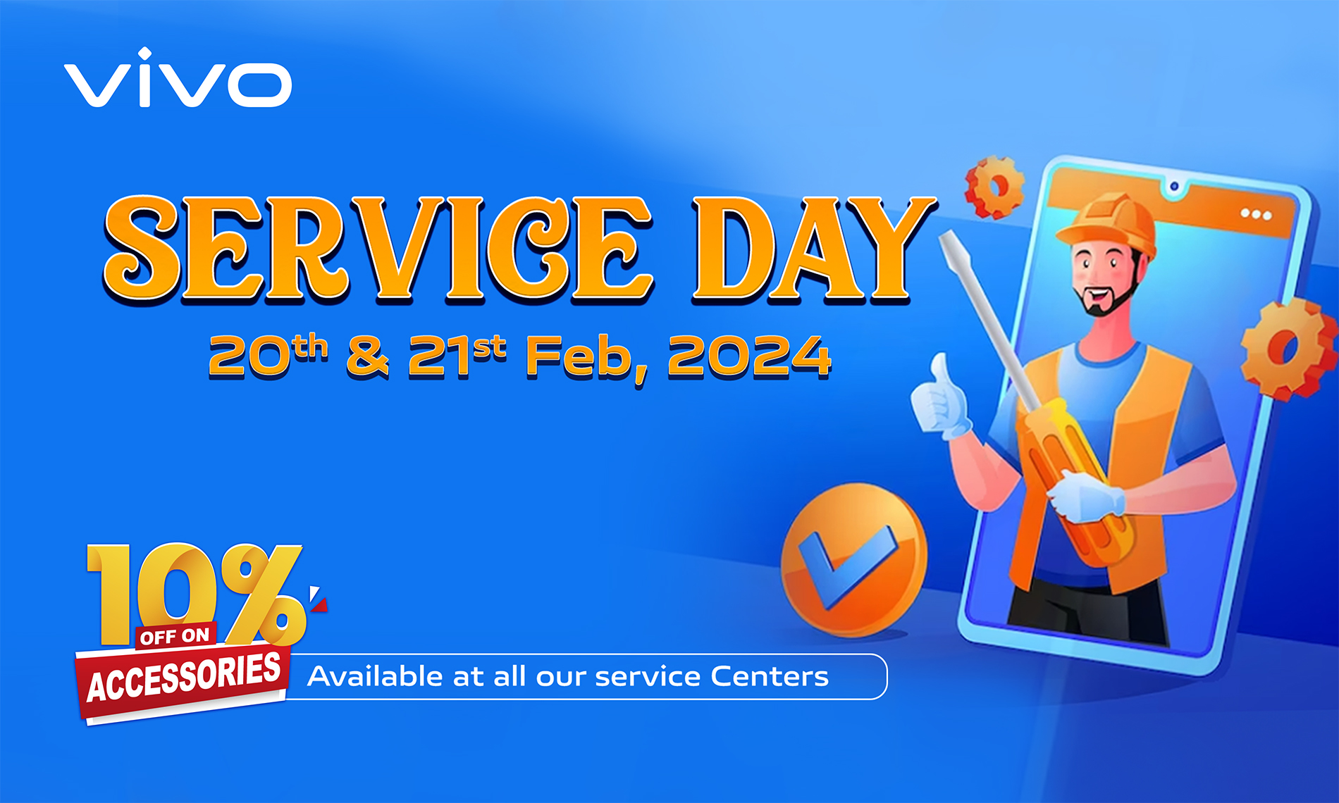 Enjoy vivo Service Day in February