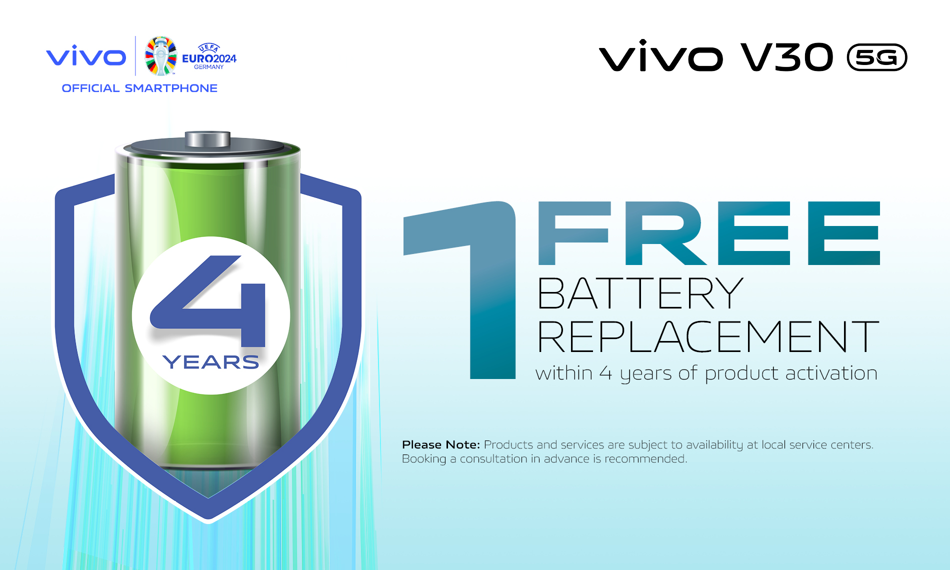 1 Free Battery Replacement