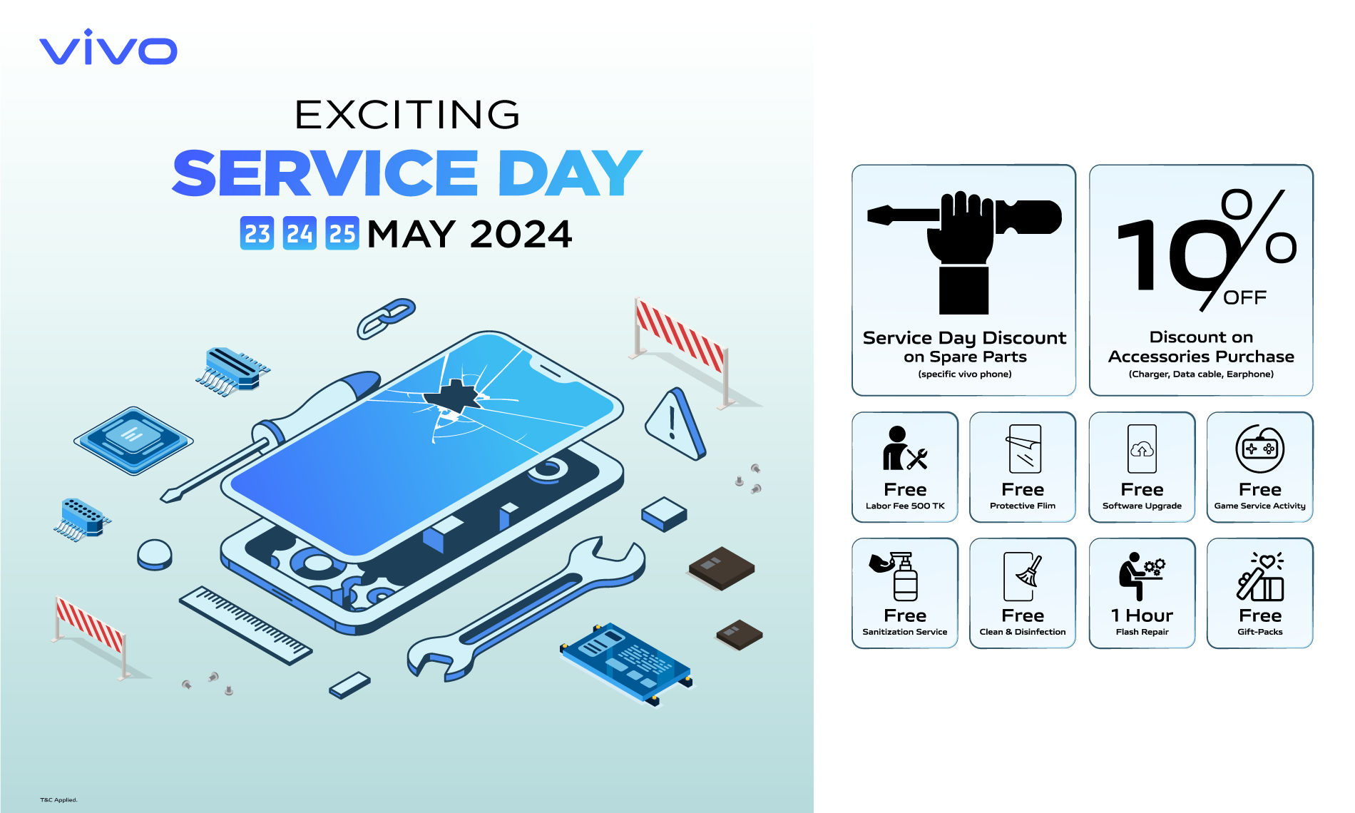 Discover Exclusive Offers at vivo Service Day