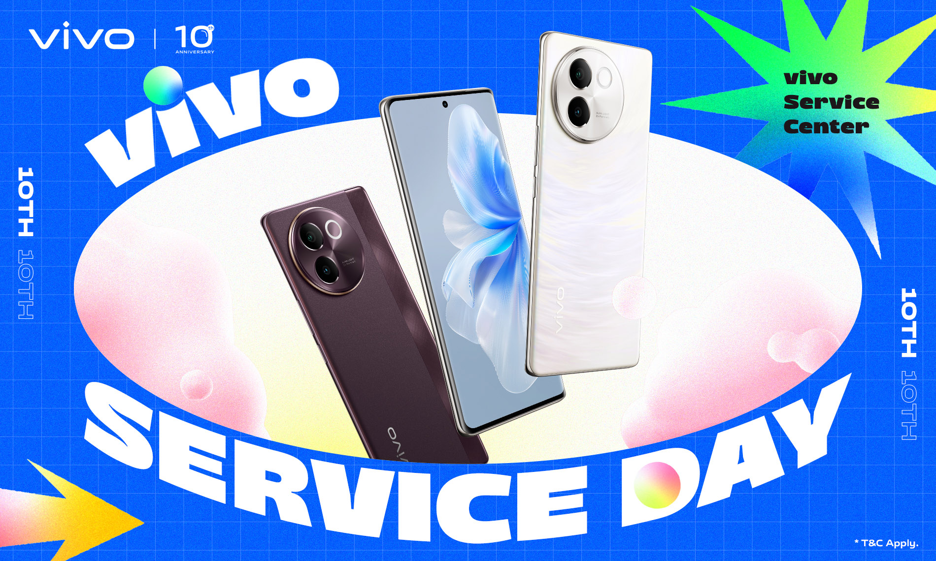 Enjoy vivo Service Day in May