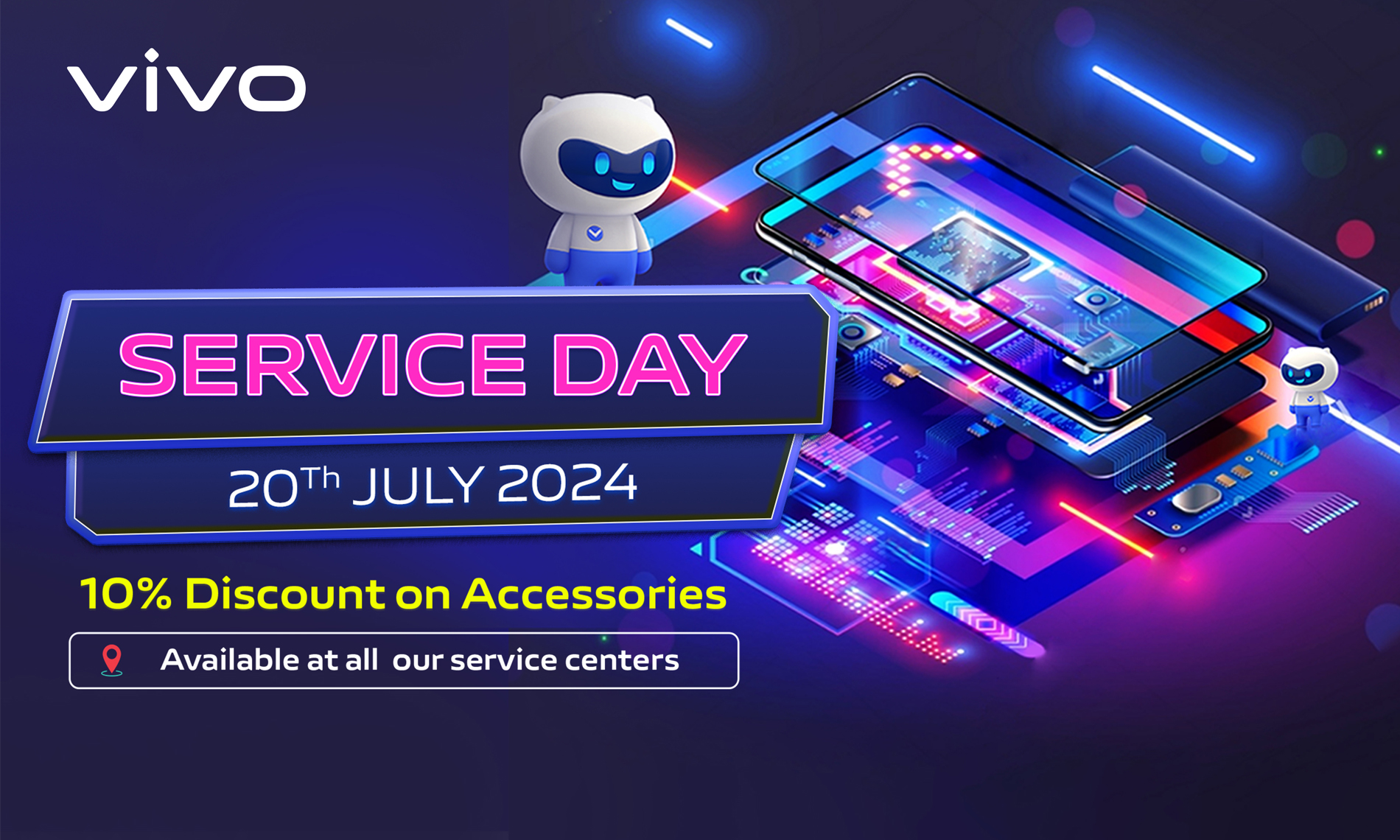 Enjoy vivo Service Day in July