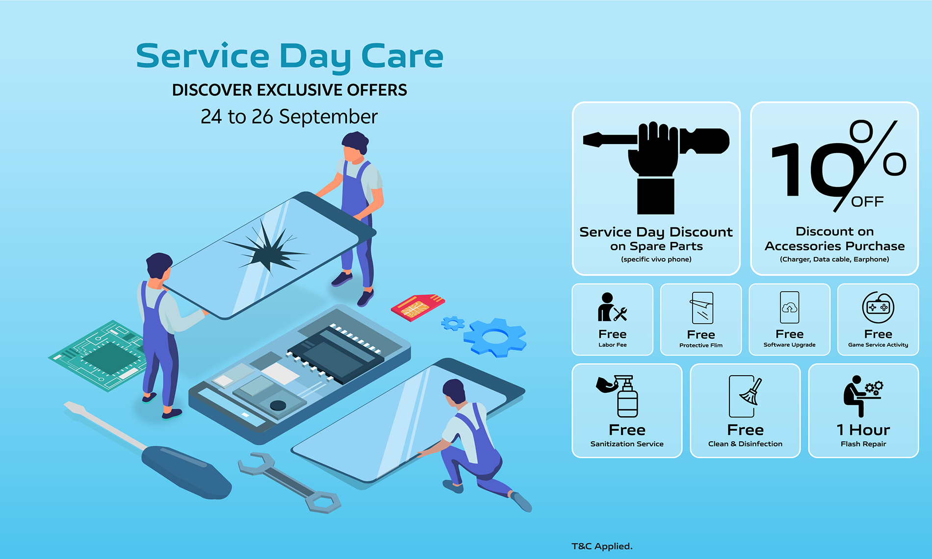 Enjoy vivo Service Day in September