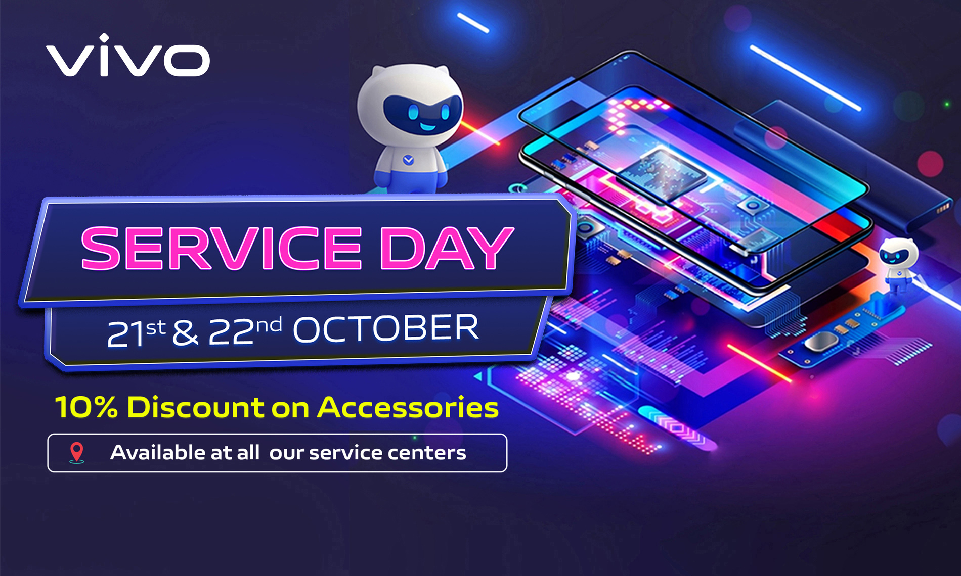 Enjoy vivo Service Day in October