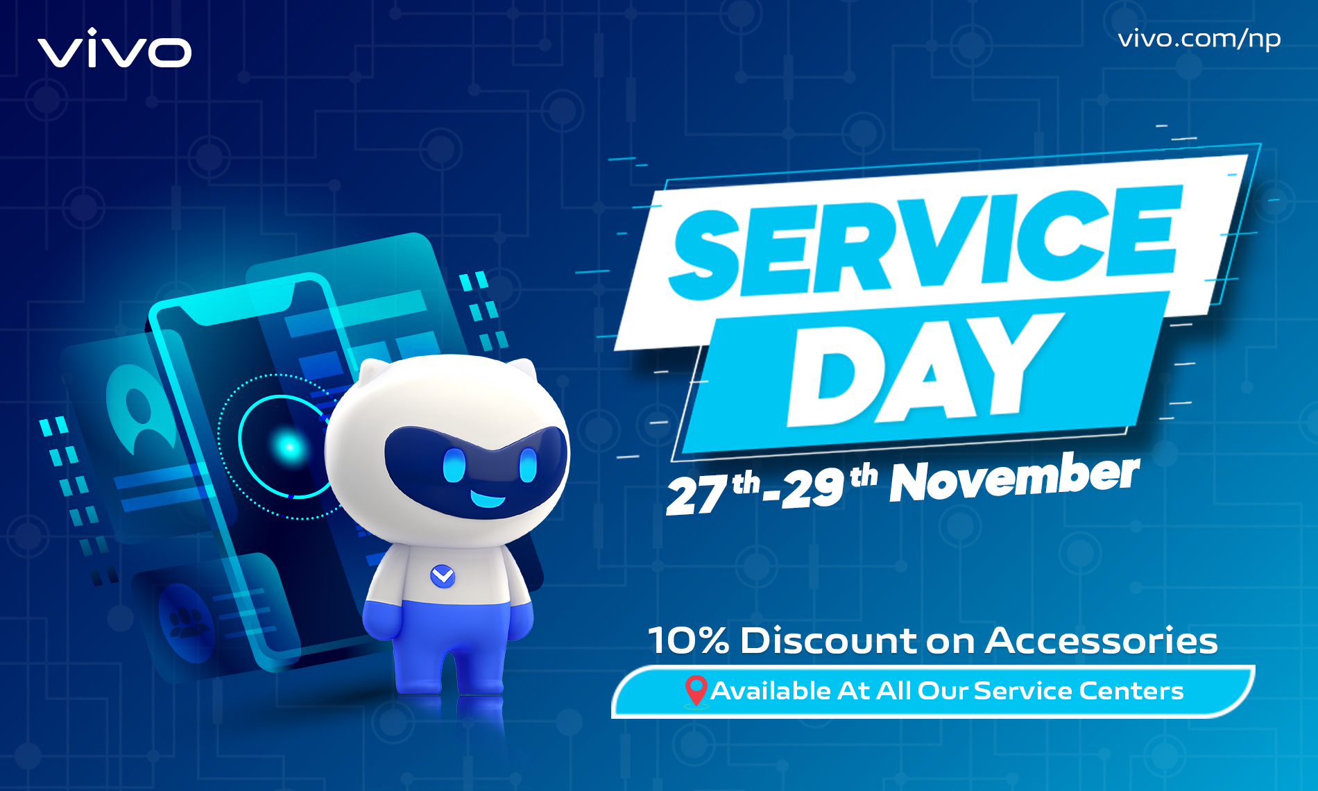 Enjoy vivo Service Day in November