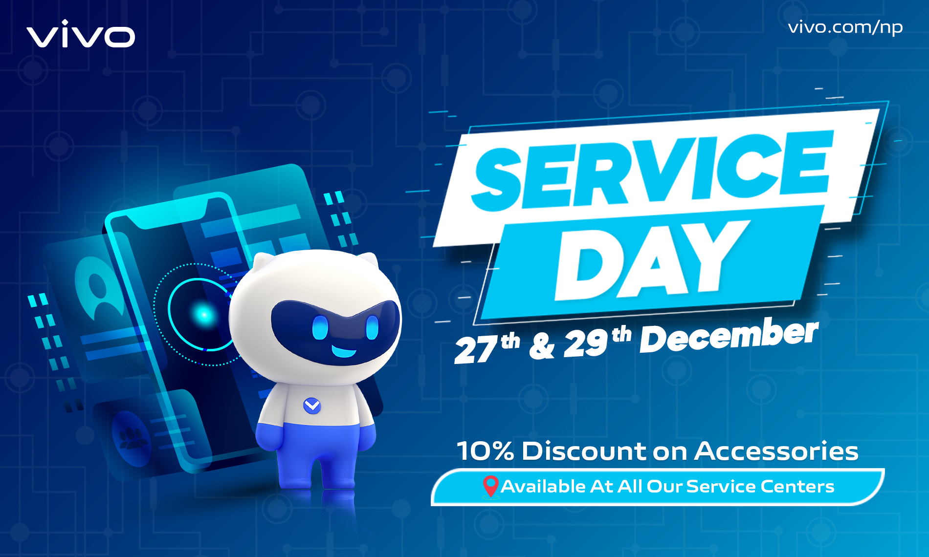 Enjoy vivo Service Day in December