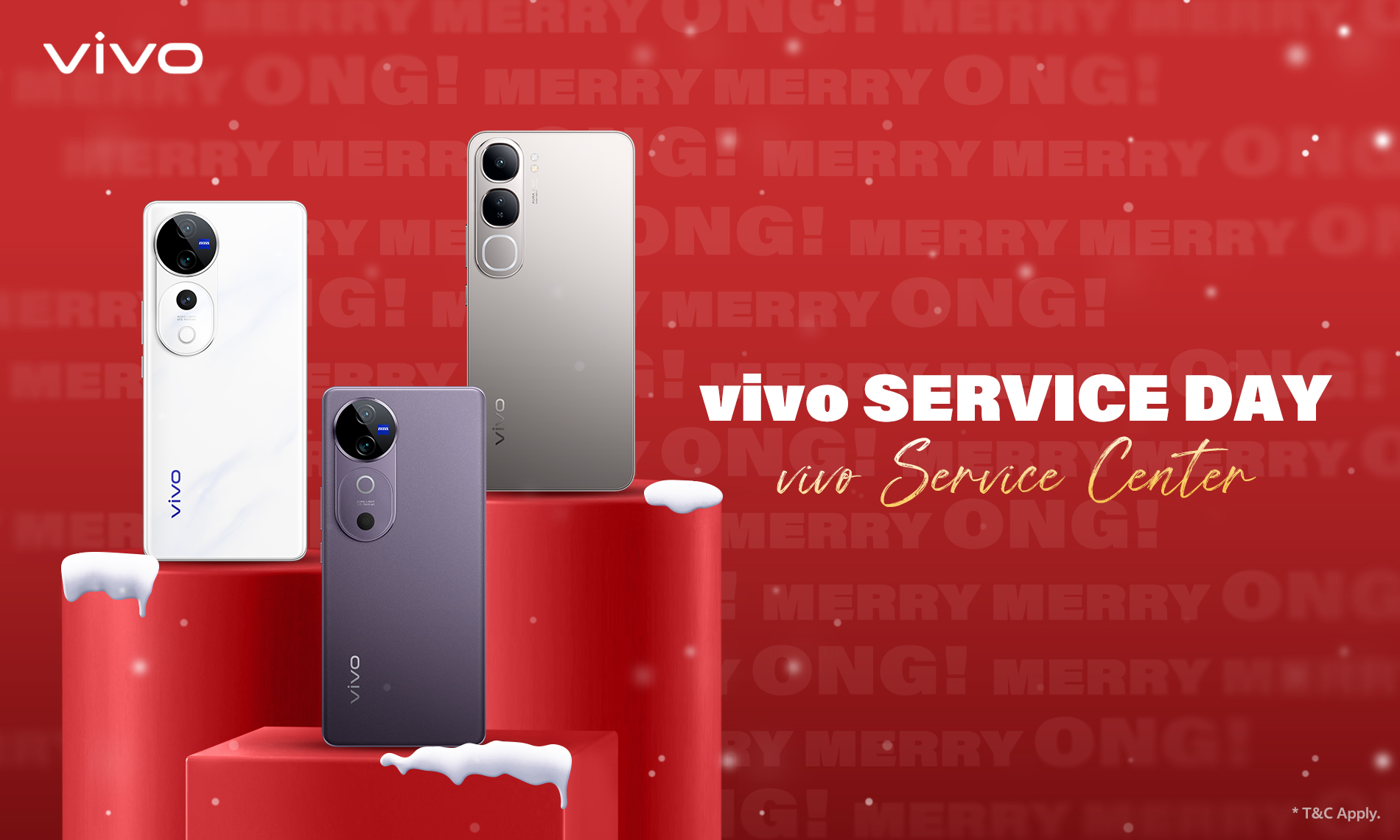 Enjoy vivo Service Day in December