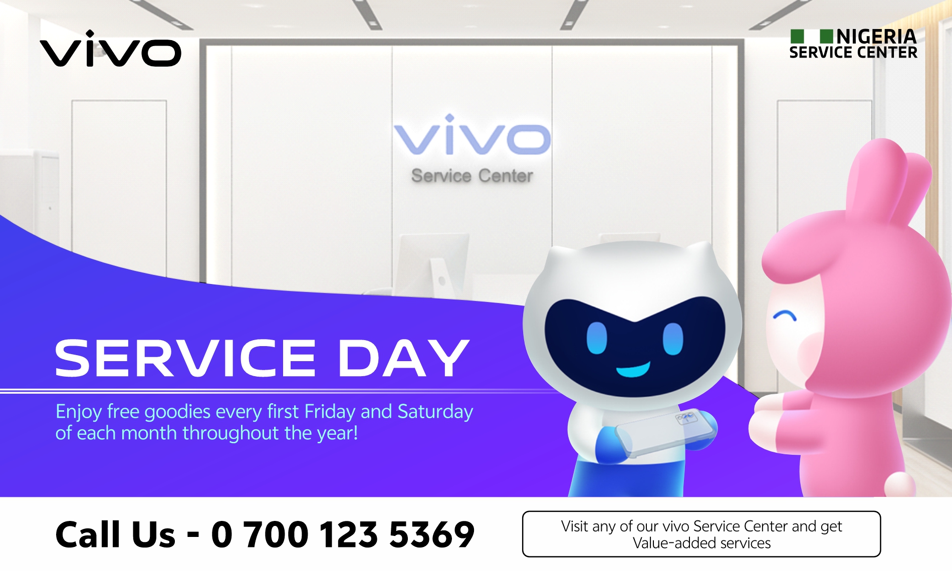 vivo Service day discount Repair