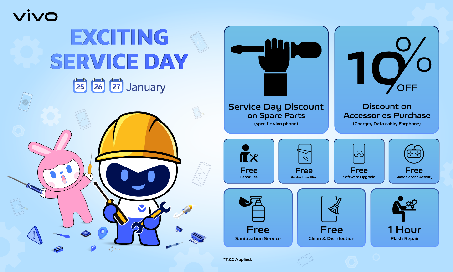 Embrace vivo Service Day January