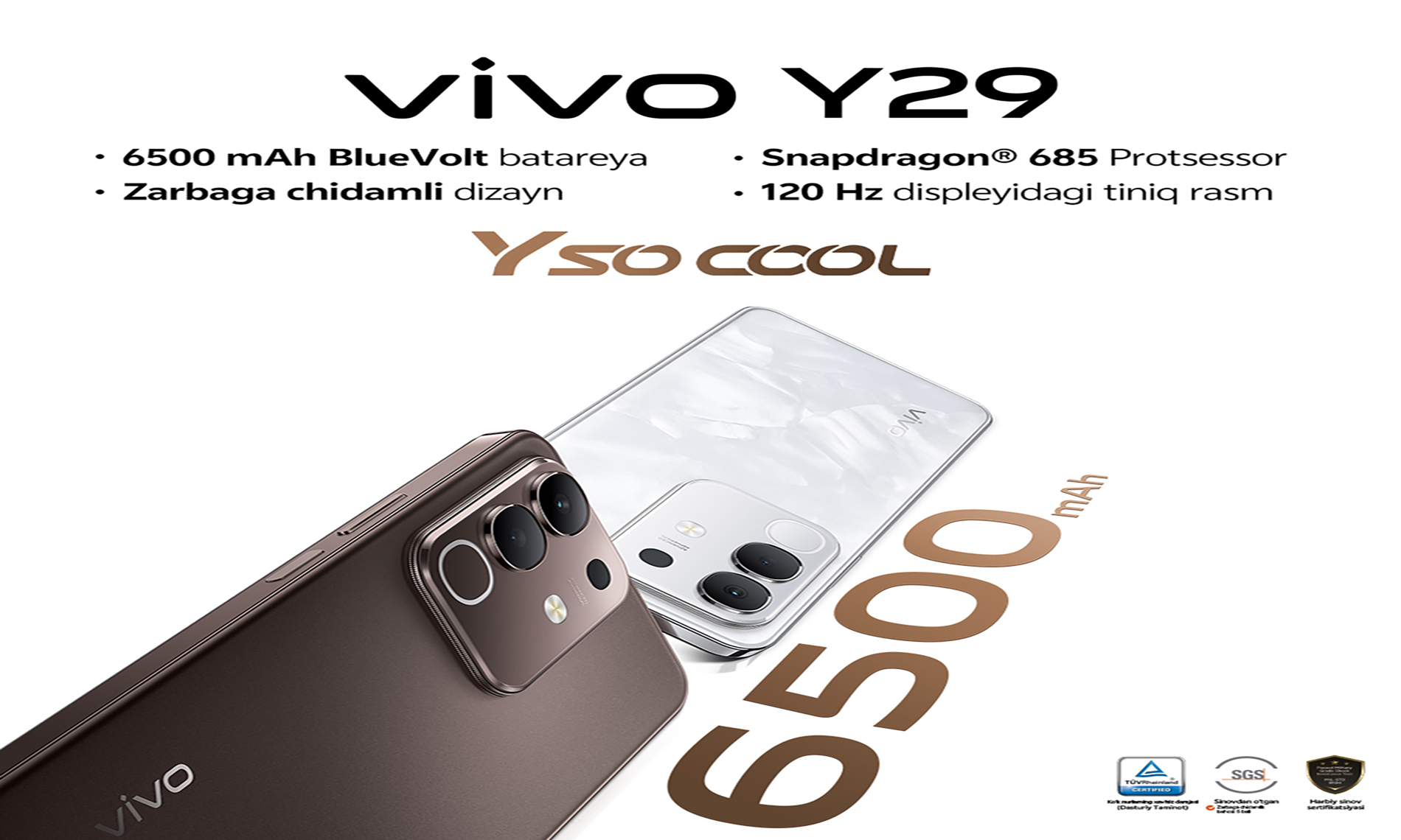 Faqat vivo Y29 foydalanuvchilari uchun eksklyuziv sovg'alar va imkoniyatlar