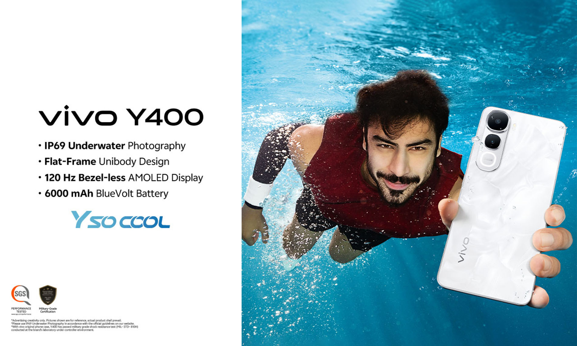 vivo Launches Y400 in Pakistan with Khushhal Khan as Brand Ambassador