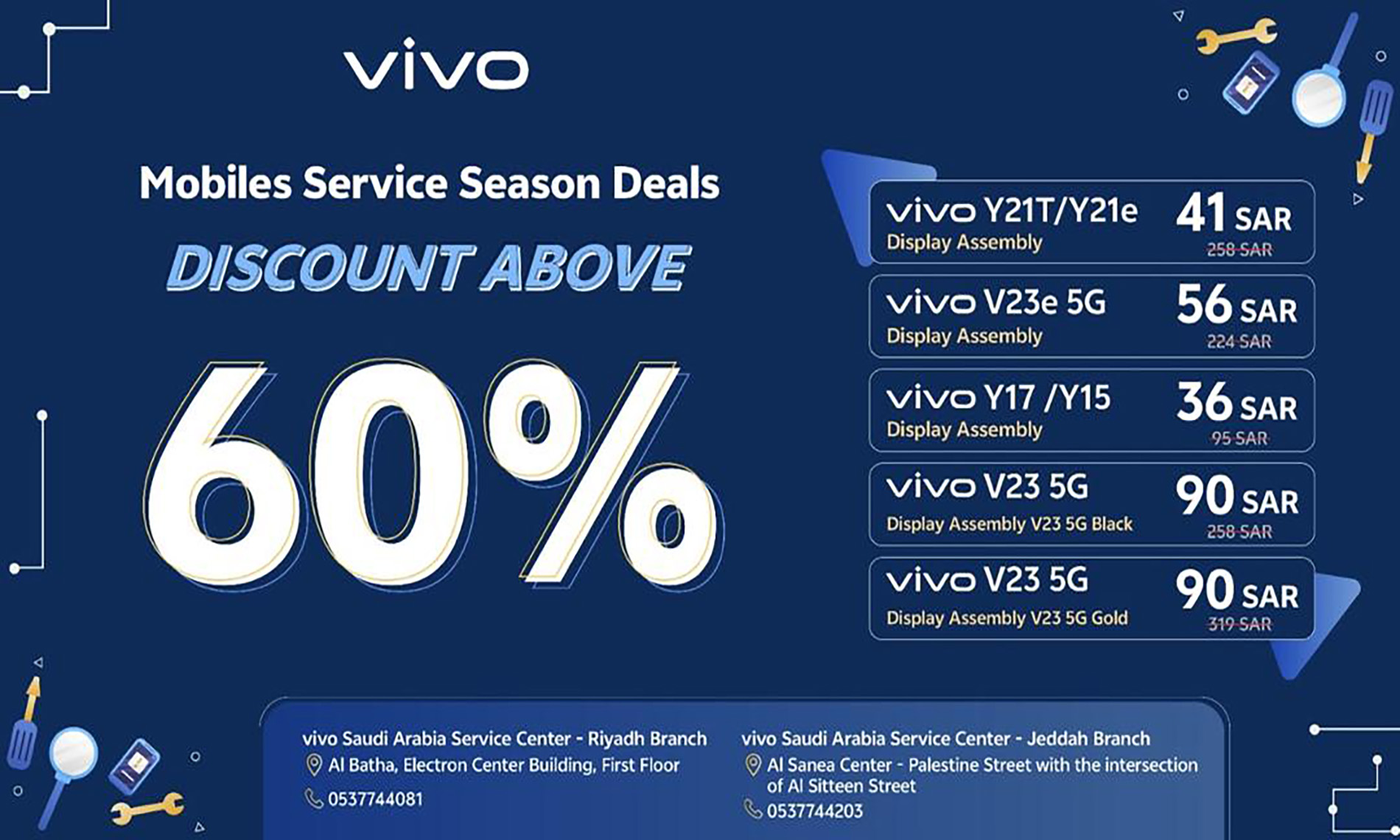 Short-term discount activities