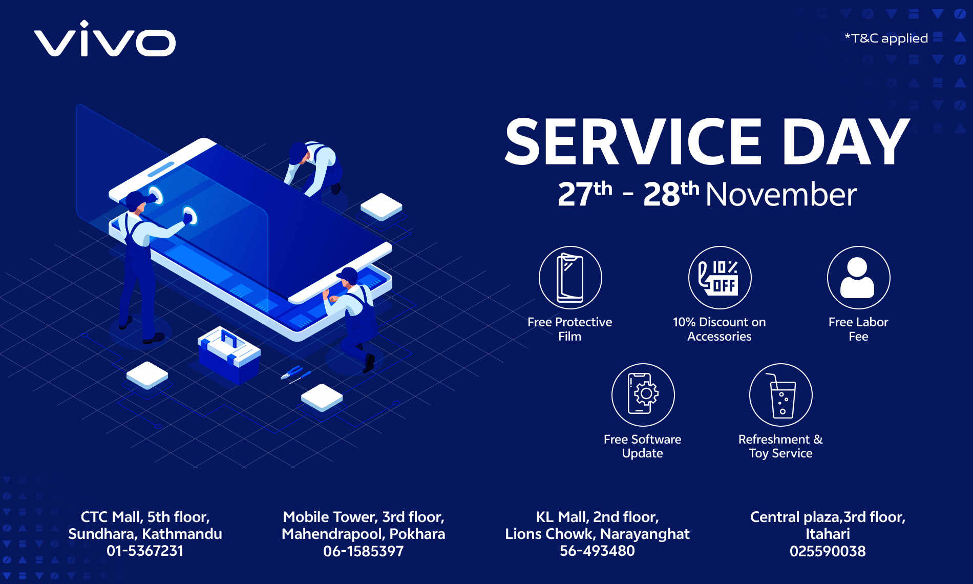 vivo Service Day November