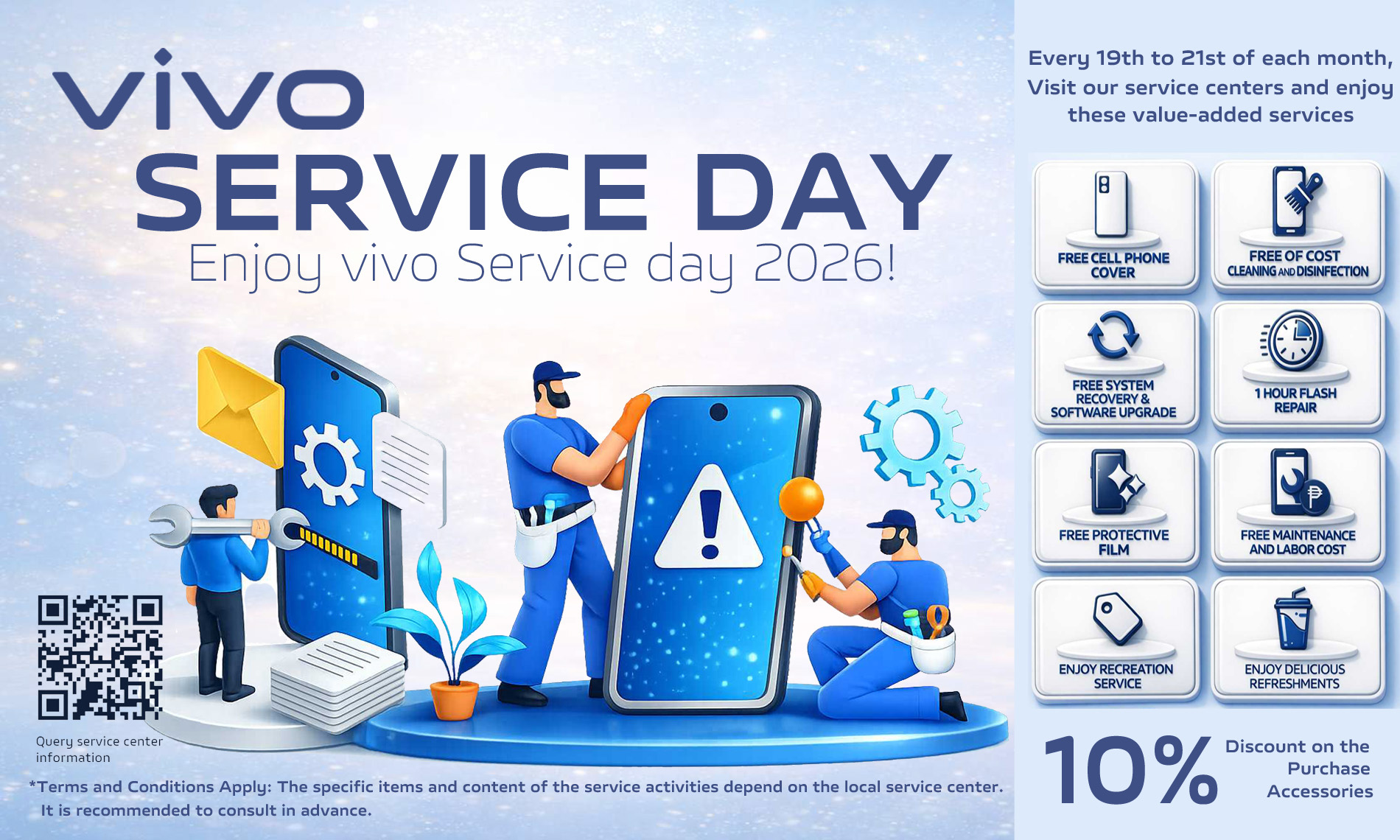 Enjoy vivo Service Day