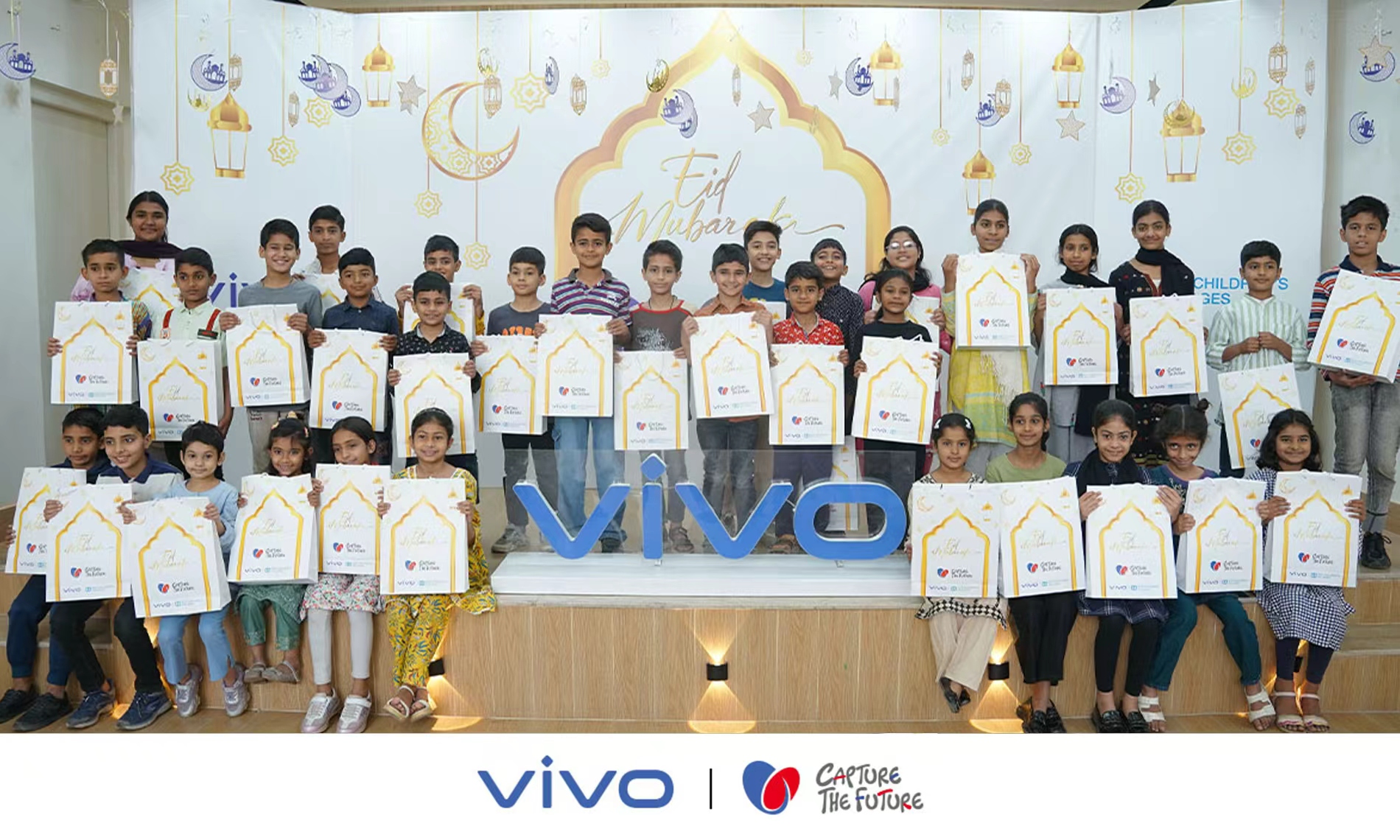 vivo Pakistan Marks the Spirit of Ramadan with Second Phase of "Capture the Future" Initiative at SOS Children's Villages 