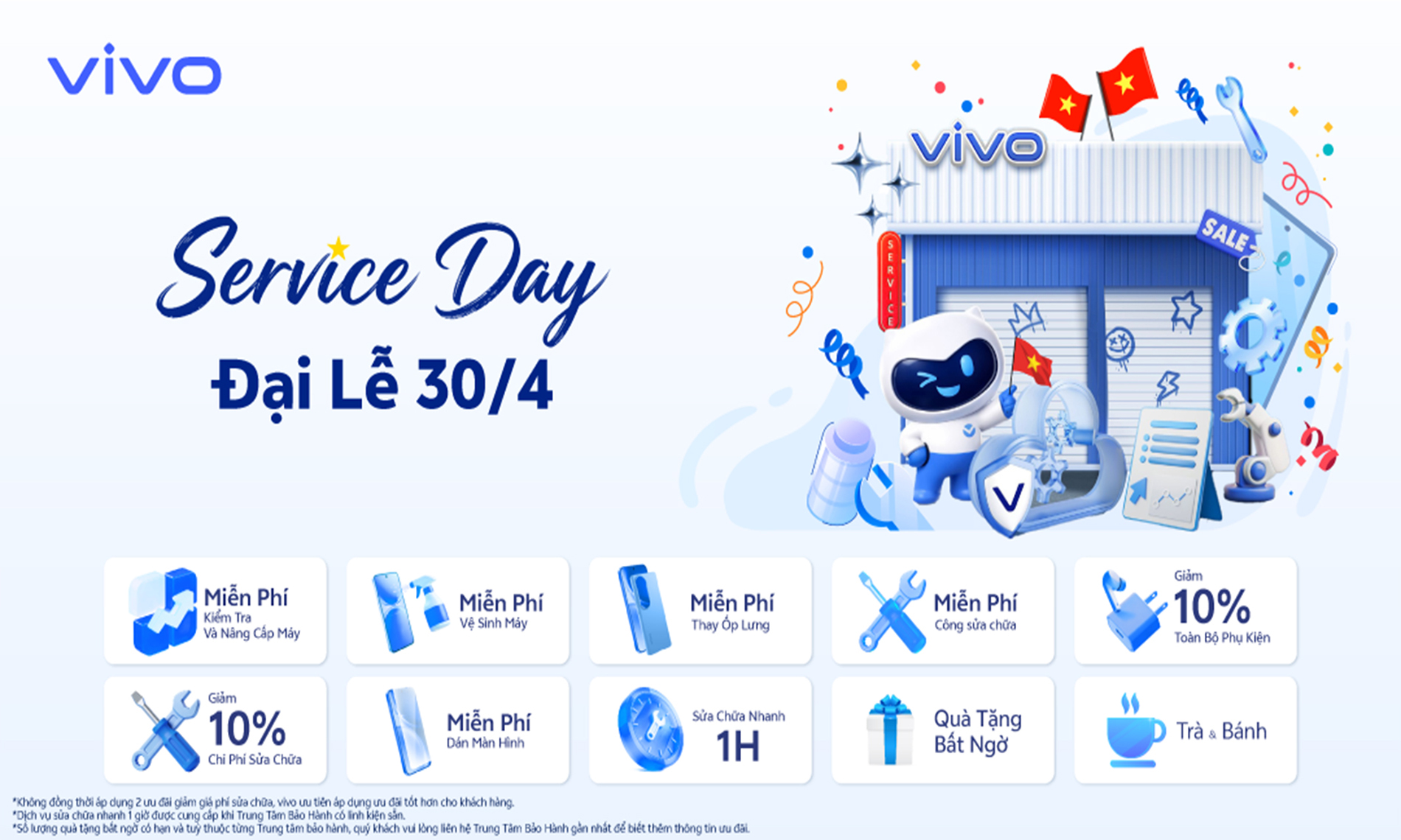 Service Day Đại Lễ 30-04