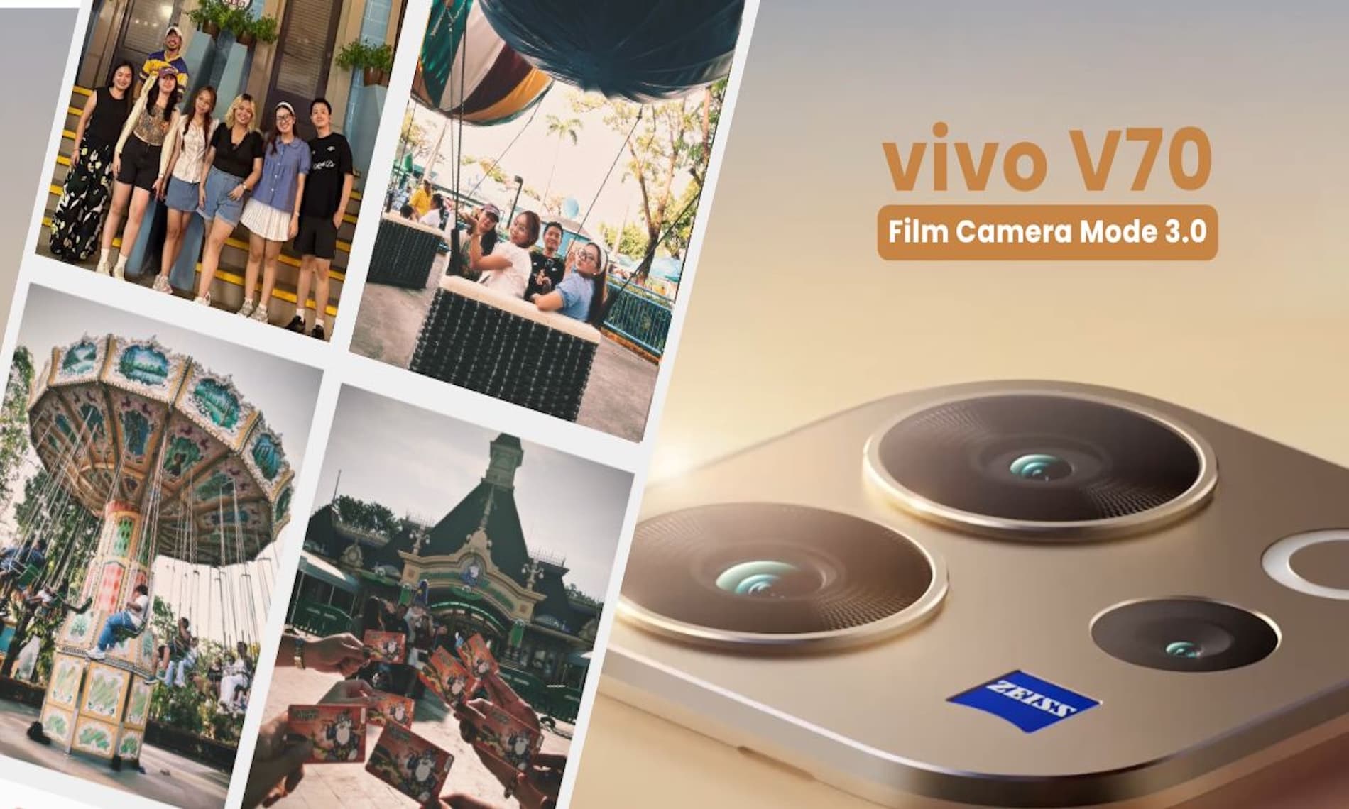 vivo V70 captures outdoor adventures like scenes from old memory
