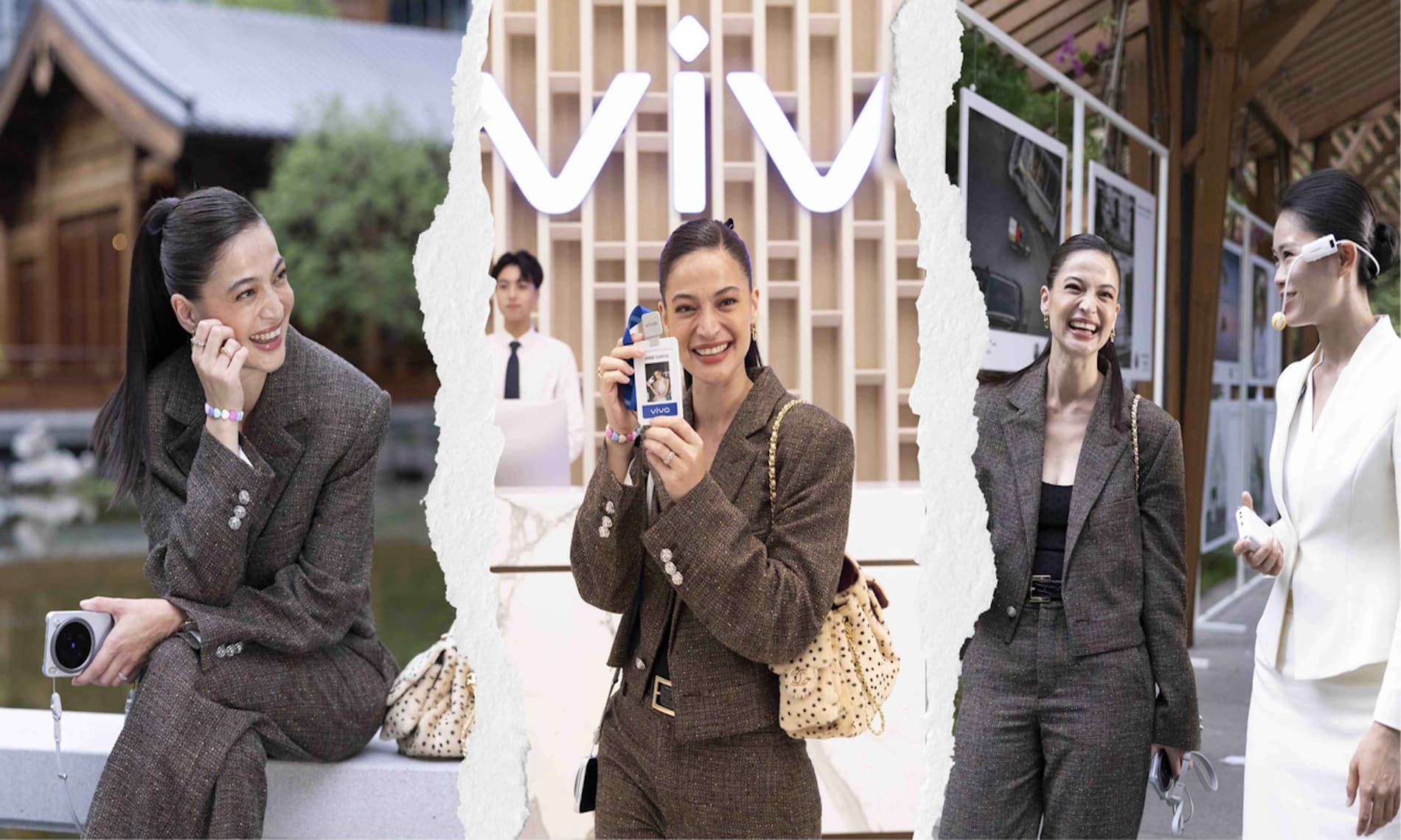 Peek inside vivo Global HQ with Anne Curtis