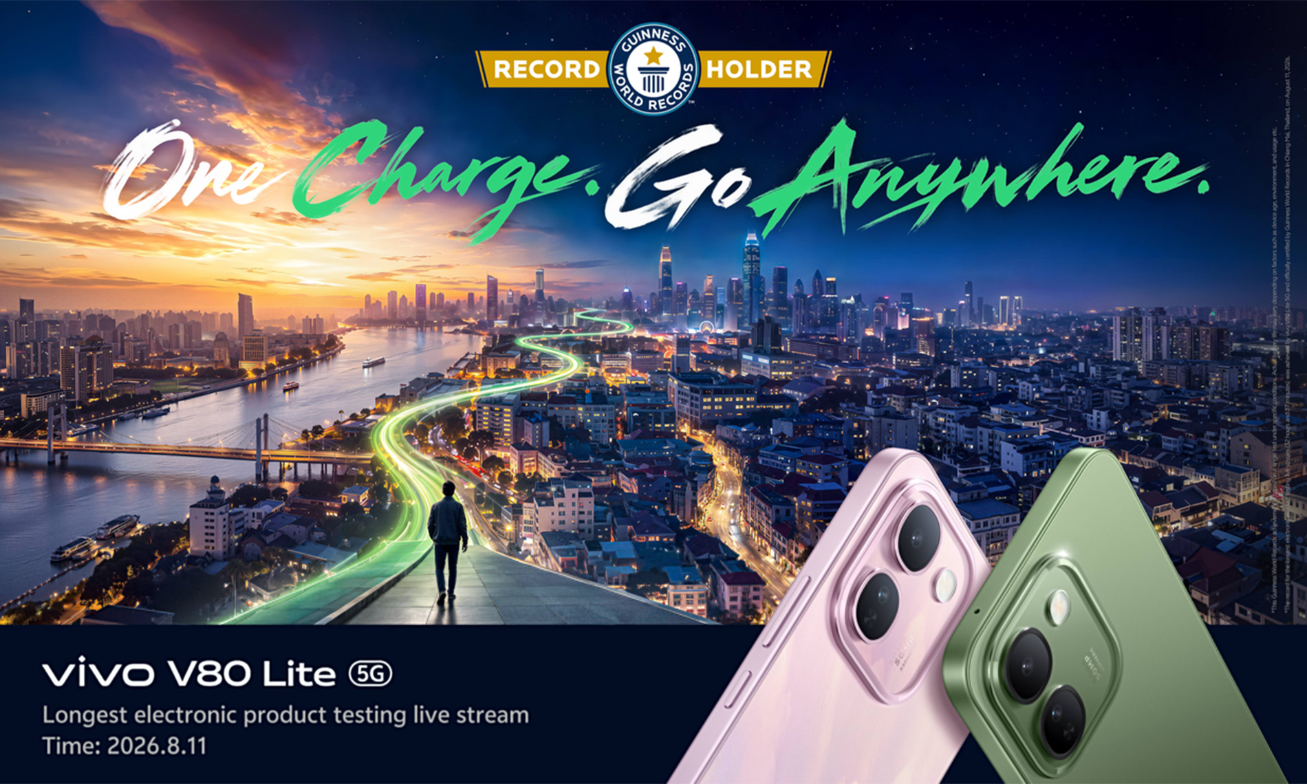vivo V80 Lite sets world record with 32-hour livestream