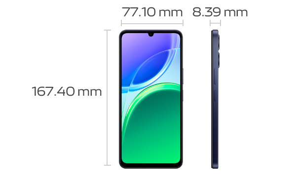 Product size picture