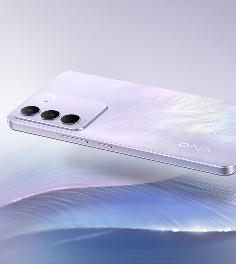 vivo v27e magic purple cell phone
