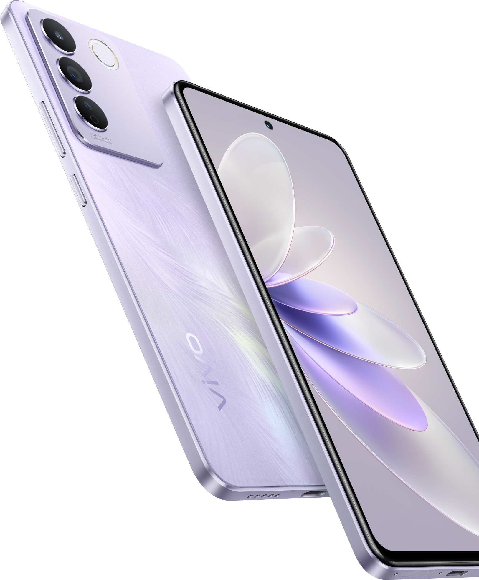 vivo v27 light and slim body