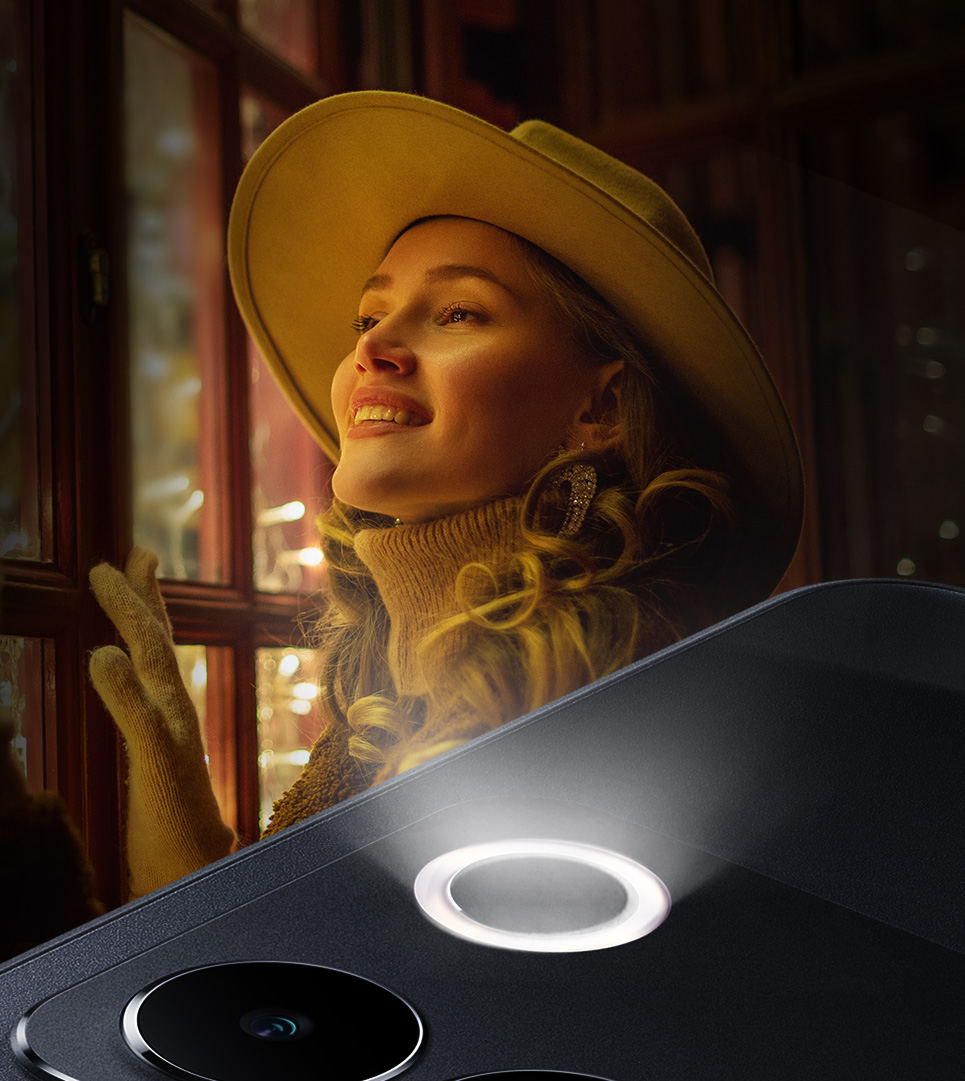 vivo v27 night portrait