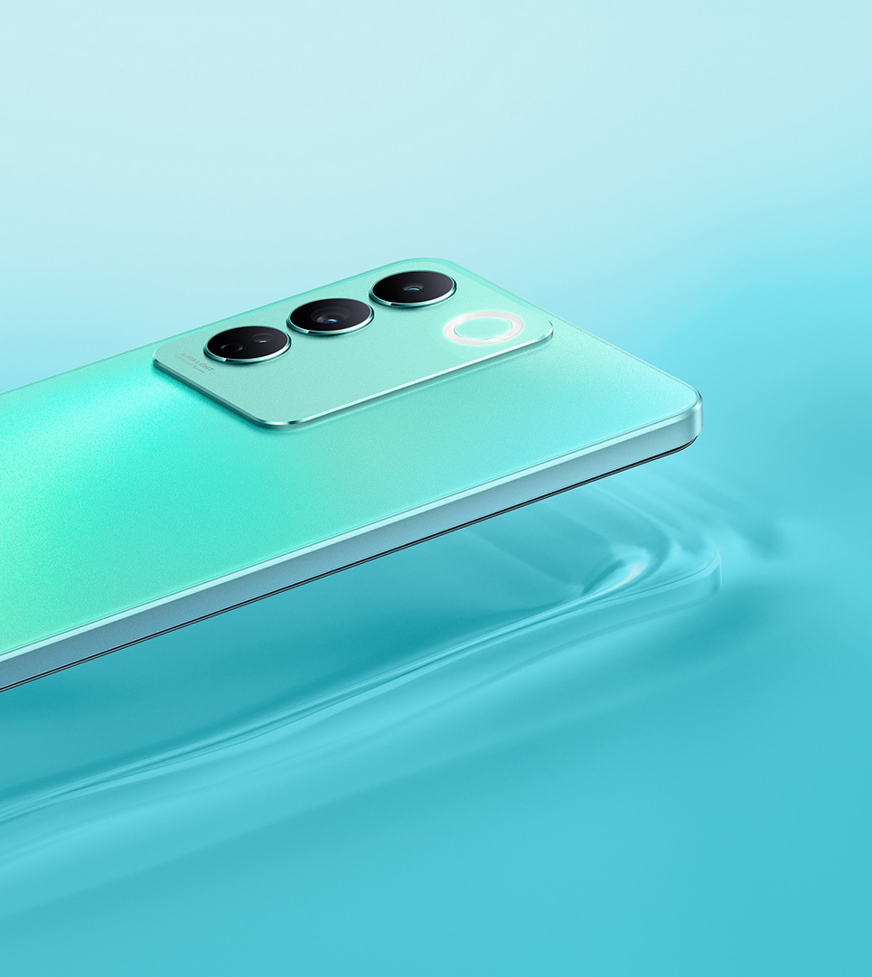 vivo v27e magic green cell phone