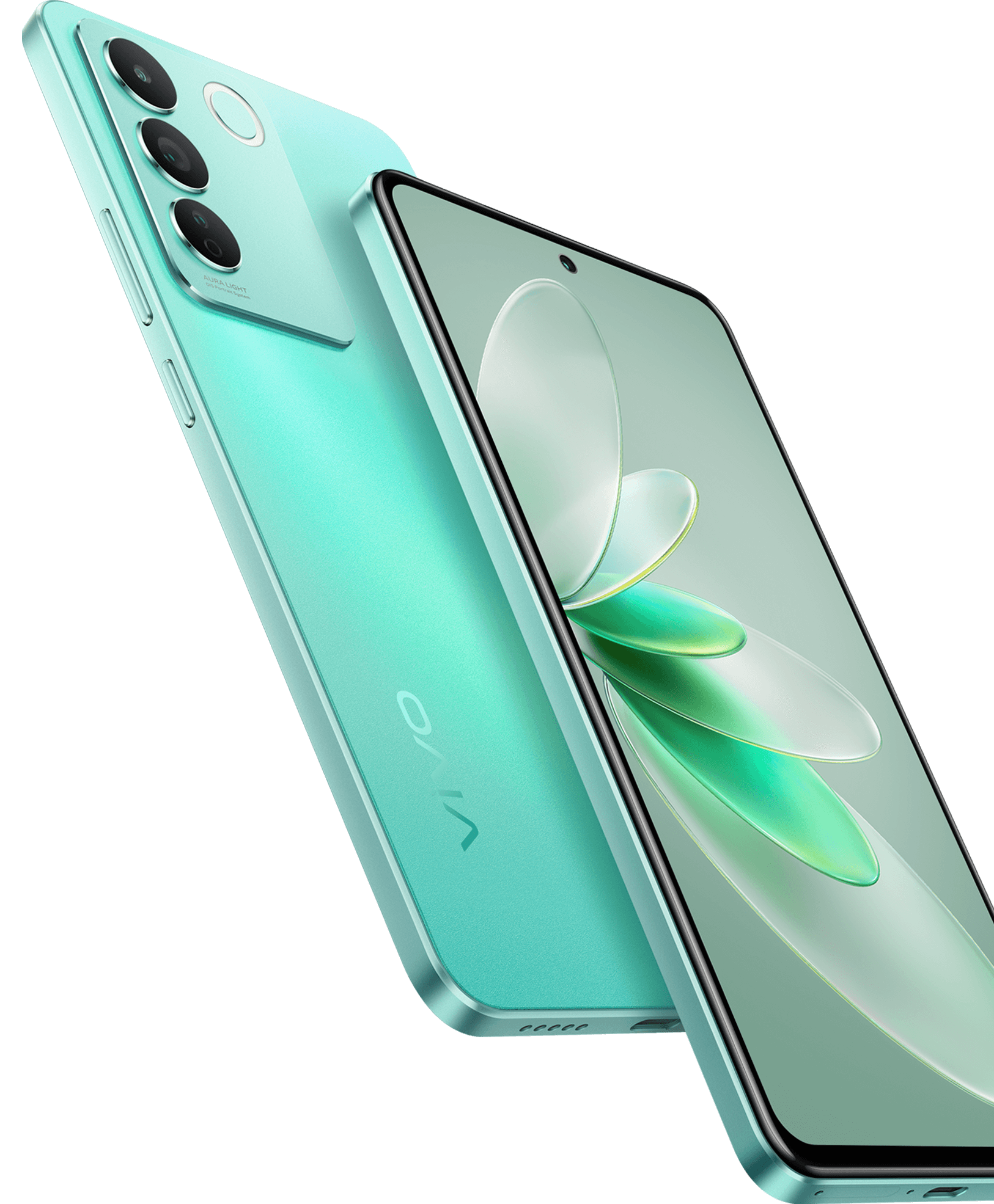 vivo v27 light and slim body