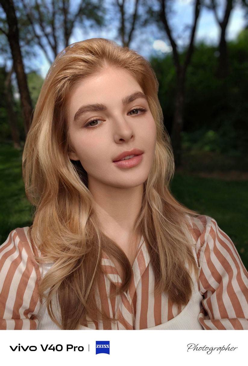 photo sample by vivo V40 Series with AI facial contouring technology