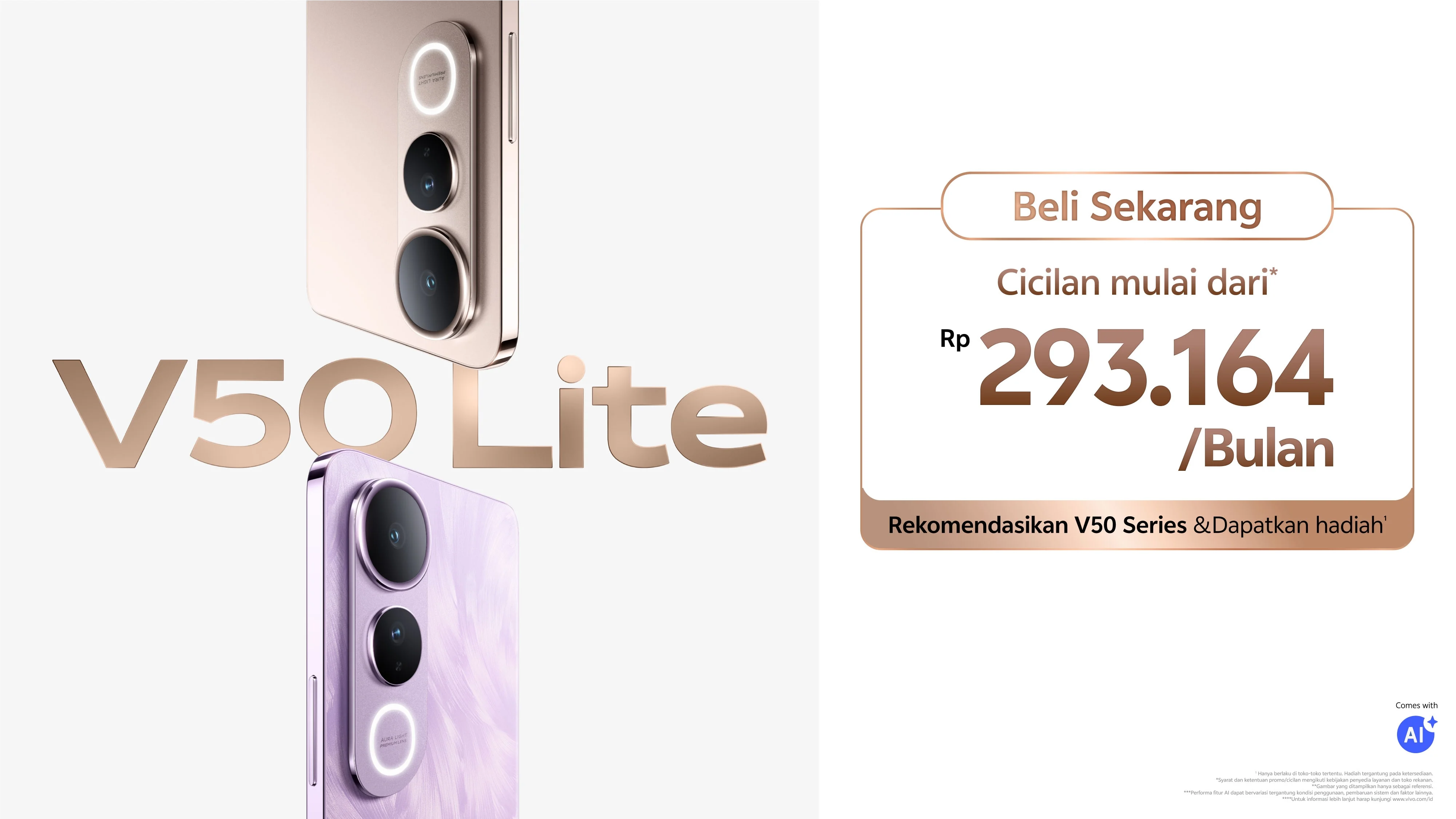 find your vivo V50 series indonesia