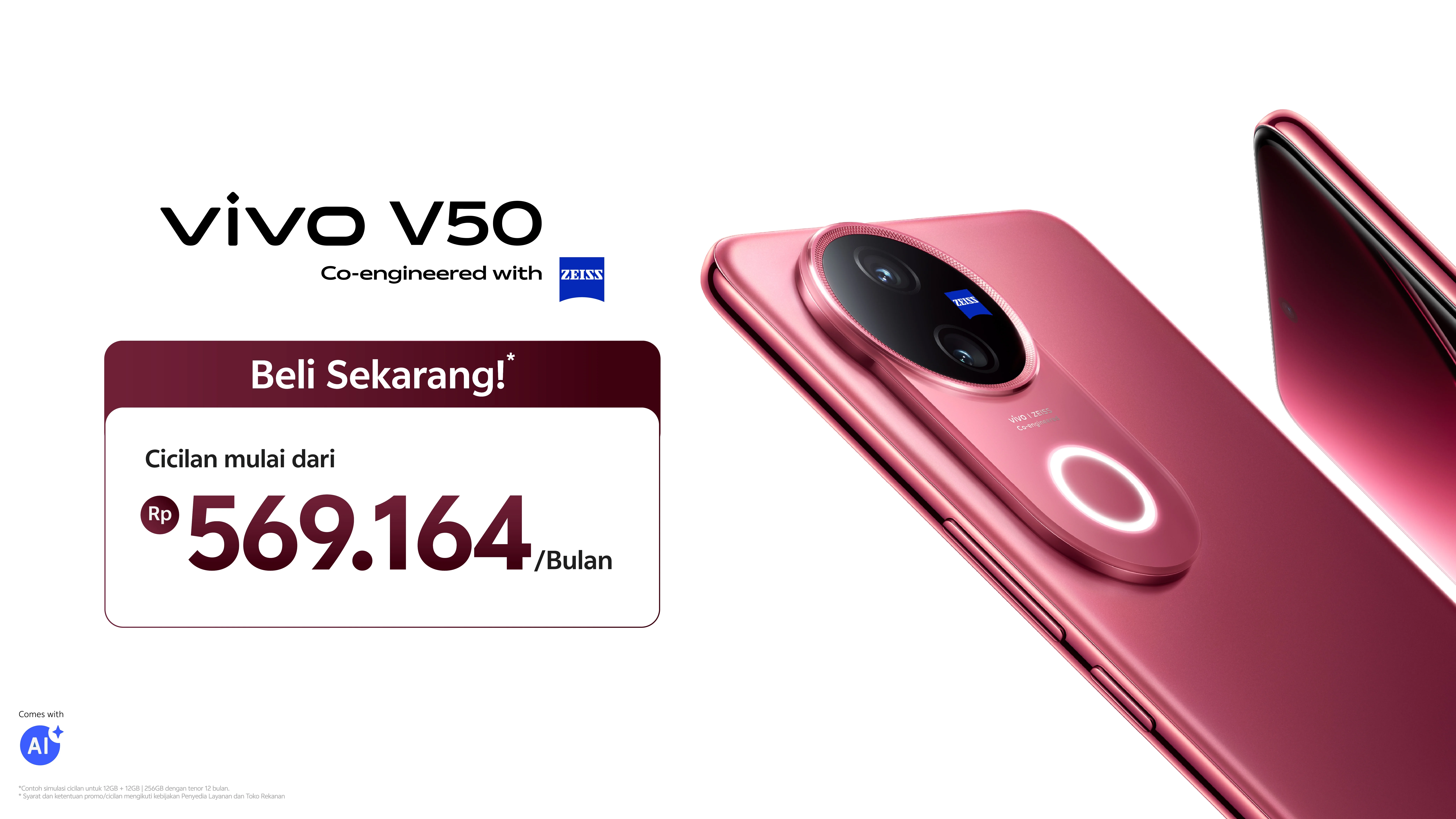 find your vivo V50 series indonesia