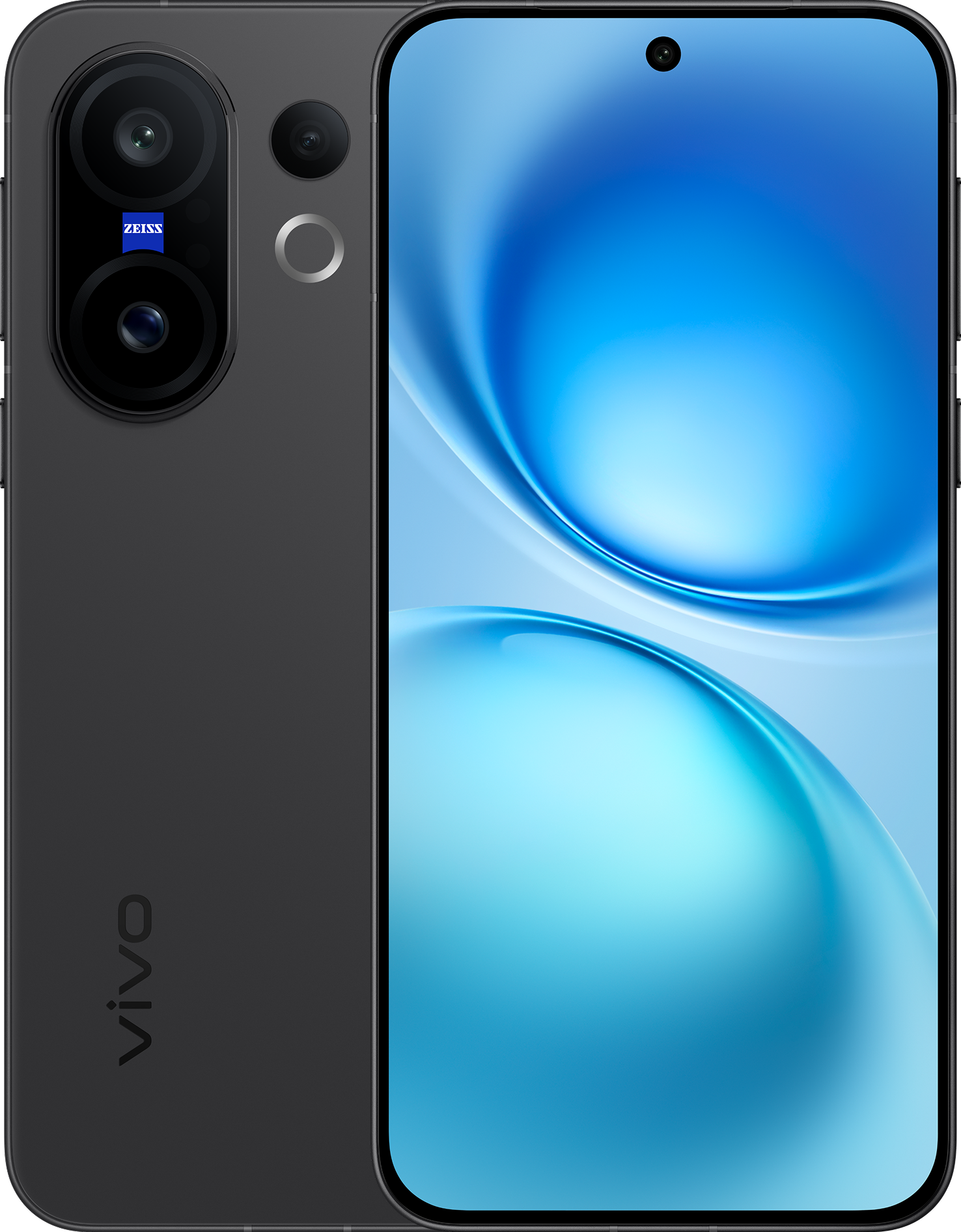vivo X200 FE in Black Luxe color